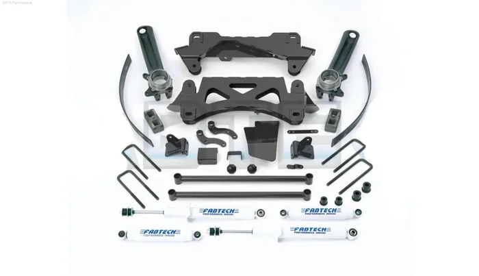 Fabtech 6″ Performance System with Rear Shocks for Tacoma 1995.5-2004
