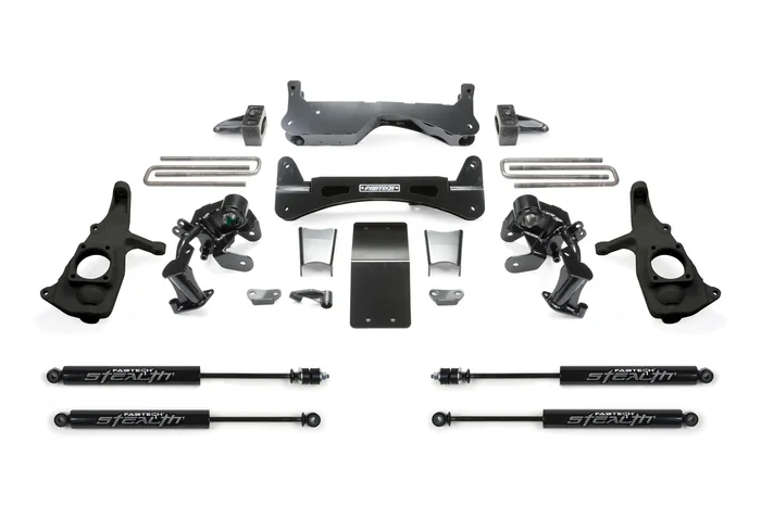 Fabtech 6″ RTS Lift Kit System for 2011-2019 GMC Sierra 2500 2WD/4WD with Stealth Shocks