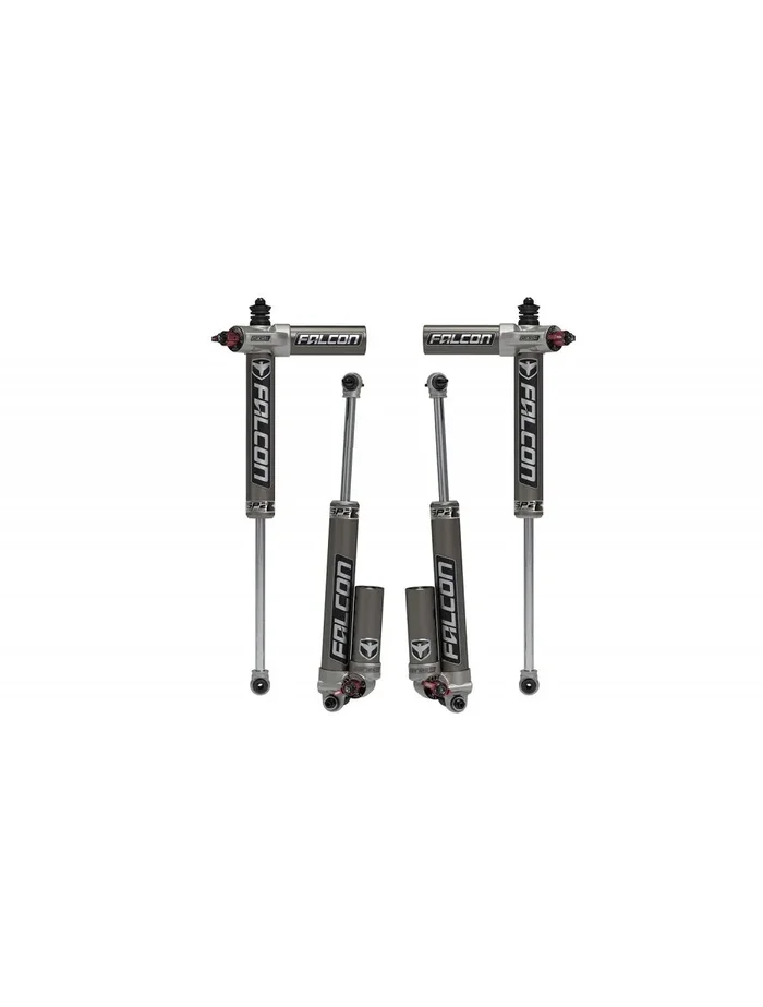 Falcon SP2 3.3 Fast Adjust Piggyback Shock Kit with 3-4.5″ Lift for 2007-2018 Jeep Wrangler JK