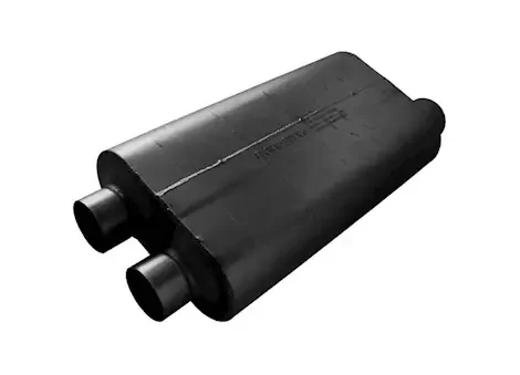 Flowmaster 50 series big block muffler, 3.00in in (d) / 3.50in out (s) ea
