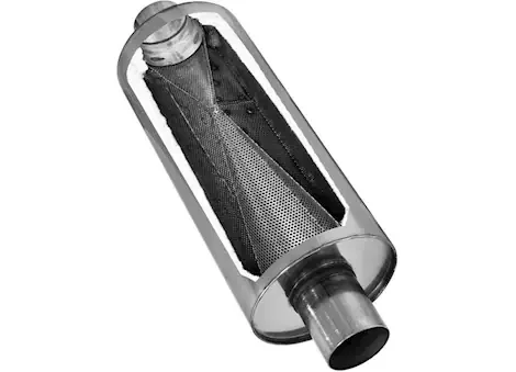 Flowmaster Dbx 2.25 in/2.25 out 14 in. 304s