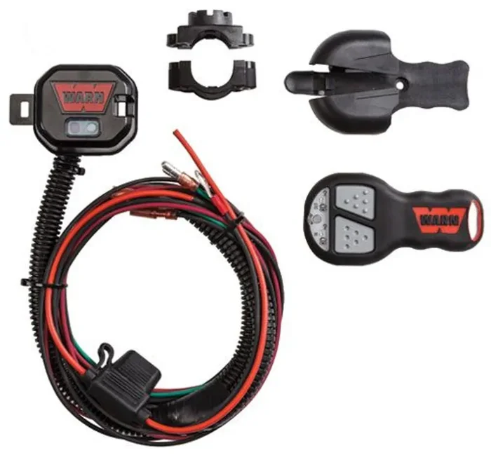 For Use With Warn Powersports Winches Wireless. Wires directly to contactor.
