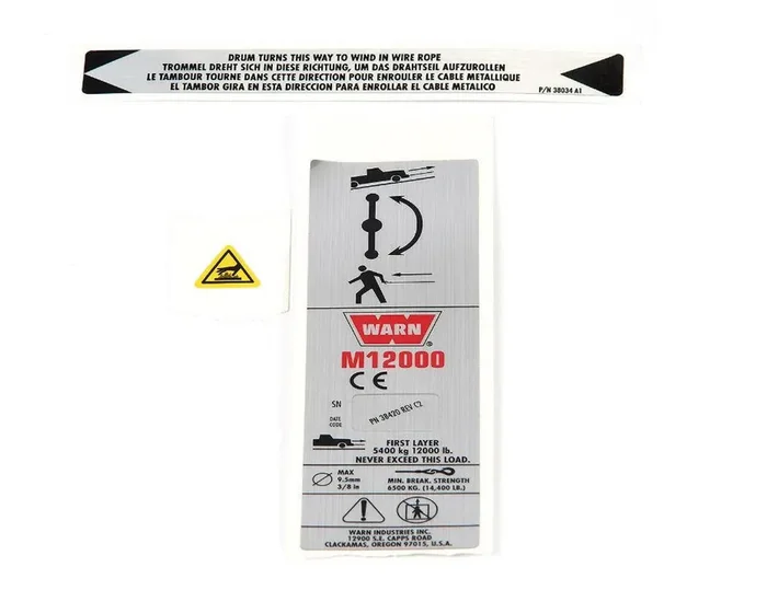 For Warn M12000 Winch