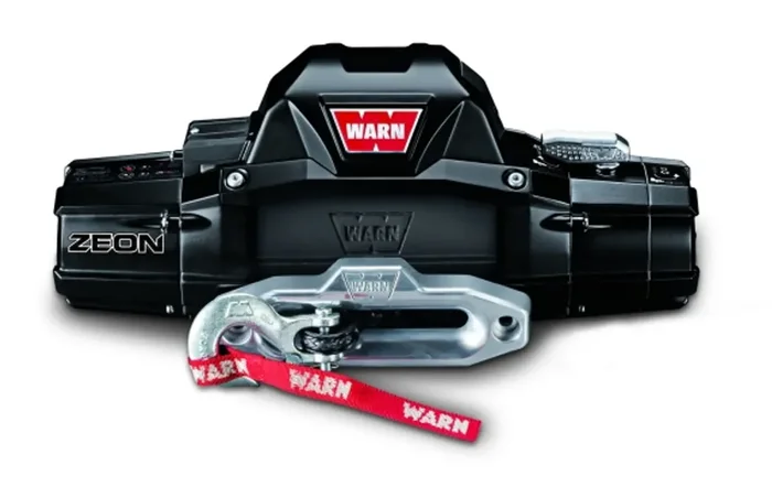 For Warn ZEON Winches Solid Black Plastic
