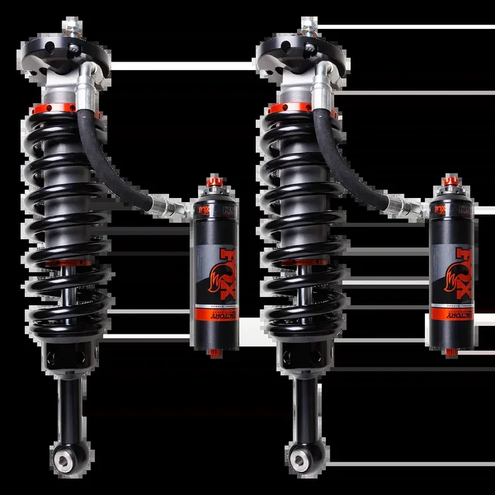 FOX Factory Race Series 2.5 Internal Bypass 2-3″ Front Lift Coilovers for 2005-2015 Toyota Tacoma RWD/4WD