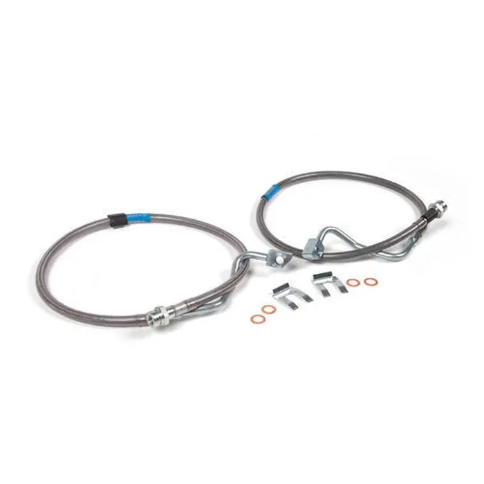 Front Brake Line Set – Stainless Steel – Fits 6-8 Inch Lift – Ford F250/F350 Super Duty (08-10) 4WD BDS103801