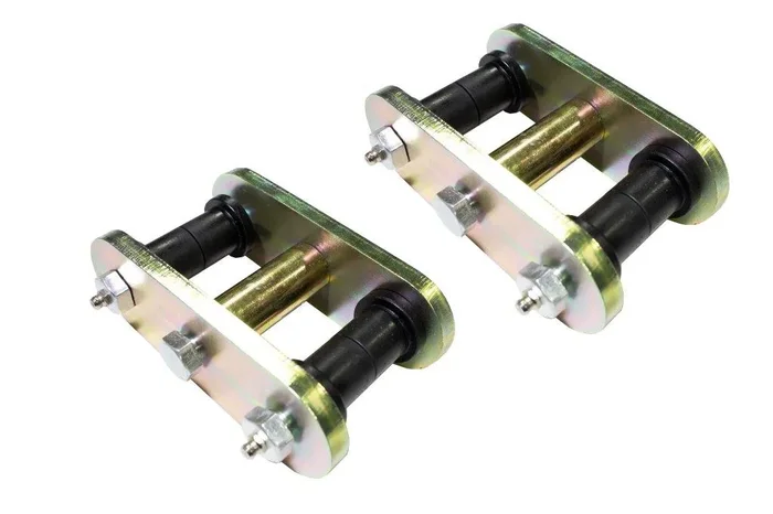 Front Greasable Shackles 76-86 Jeep CJ-7 Fishbone Offroad