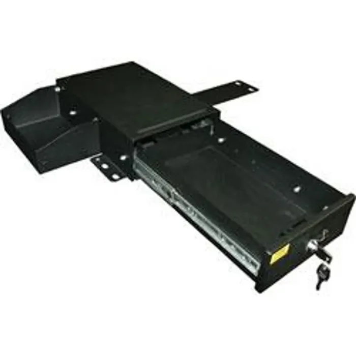 Front Passenger Side Underseat Drawer – ‘66-77 Bronco (Black; Standard Key)