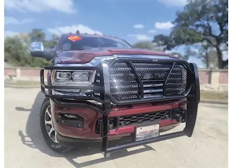 Frontier Truck Gear 19-c ram 2500/3500 grill guard works with sensors/camera