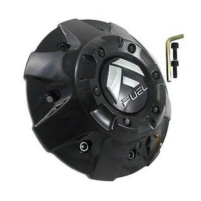 FUEL AVENGER CAP-GL-BLK 8LCAP(1.75″TALL)