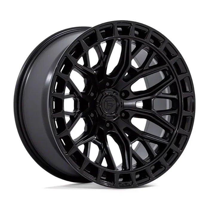 Fuel Wheels Sigma Blackout with Gloss Black Lip 6-Lug Wheel; 20×10; -18mm Offset (09-14 F-150)Find parts that fit my vehicle