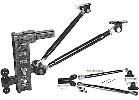Gen-Y Hitch 2 1/2in drop hitch stabilizer bars for 32k hitches