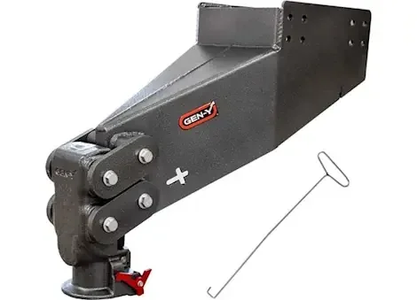Gen-Y Hitch Executive torsion-flex turning point 5th whl to gooseneck 2 5/16in cplr 1.5k-3.5k pin 21k towing