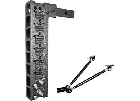 Gen-Y Hitch Mega-duty series, 2in shank, hitch & stabilizer kit (gh-0100)