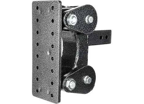 Gen-Y Hitch The boss series – torsion flex, 3in shank, bolt-on pintle plate