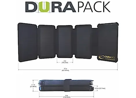 Go Power! Gp-durapack-8w 8 watt solar battery pack w/usb ports