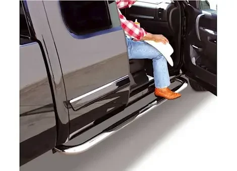 Go Rhino 04-14 titan crew cab sb 4000 series sidesteps-polished ss