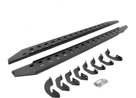Go Rhino 07-21 tundra crew max 87in rb10 slim line running boards complete set