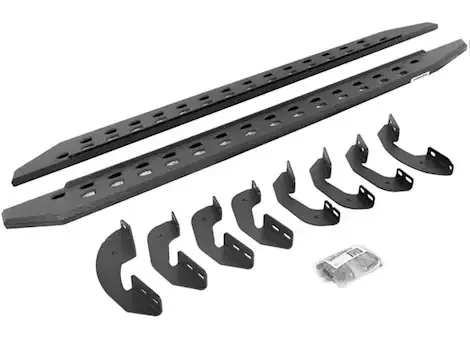 Go Rhino 07-21 tundra dbl cab 80in rb20 slim line running boards bedliner coating complete set