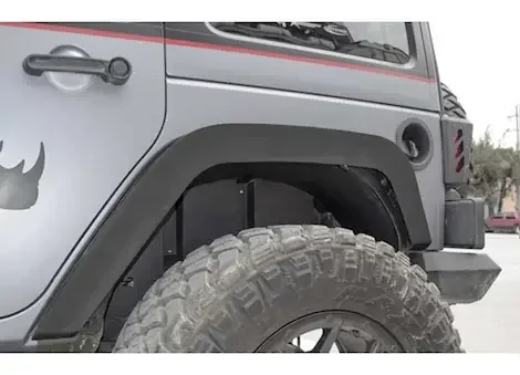 Go Rhino 07-c wrangler jk/wrangler unlimited jk textured black fender
