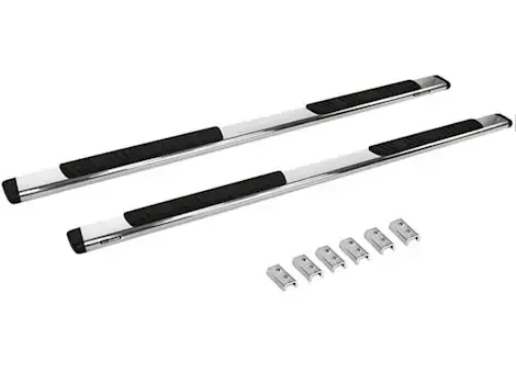 Go Rhino 09-14 ram 1500 oe extreme side 5in oe low profile complete kit polished