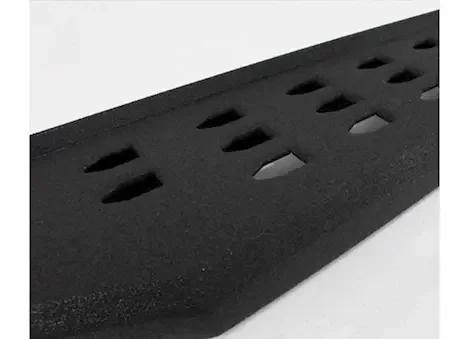 Go Rhino 15-c f150/17-c f250/f350 rb 20 running boards/80in black bedliner material finish+ mounting brackets