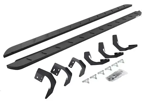 Go Rhino 15-c ram 1500 quad cab(19-c classic)80in rb10 slim line running boards txt powder coat complete set