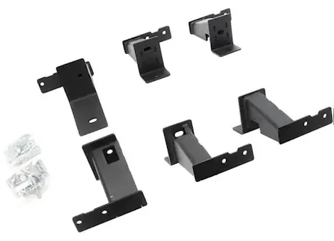 Go Rhino 16-c tacoma dbl cab frame slider (mounting brackets only) textured black
