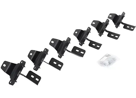Go Rhino 18-c wrangler jl unlimited brackets for v-series v3 & rb slim running boards