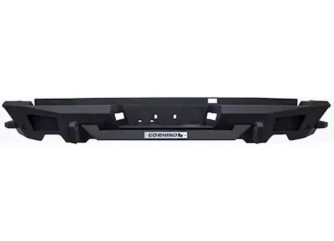 Go Rhino 19-c ram 1500 fits all cab styles br20.5 rear bumper replacement, black
