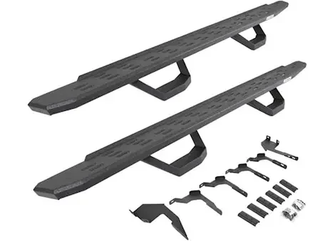 Go Rhino 19-c ranger rb30 running boards w/mounting brackets bedliner coating