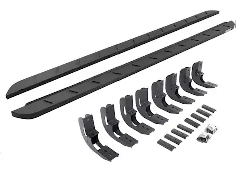 Go Rhino 19-c silverado/sierra crew cab 87in rb10 slim line running boards complete set