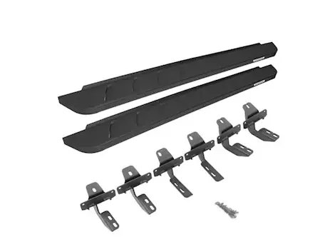 Go Rhino 21-c bronco 4dr rb10 running boards-complete kit rb10 running board+brackets texture