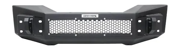 Go Rhino 331101T Rockline Front Stubby Bumper w/overrider