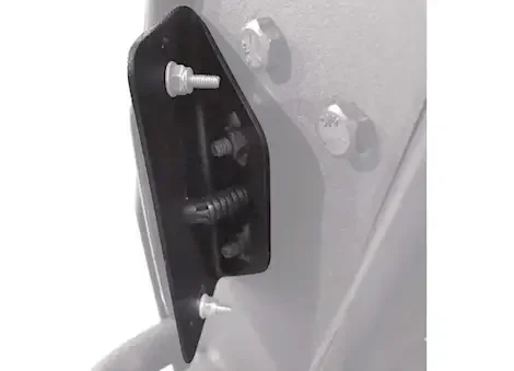 Go Rhino 45 degree intersection light bracket steel textured black(whelen ion)