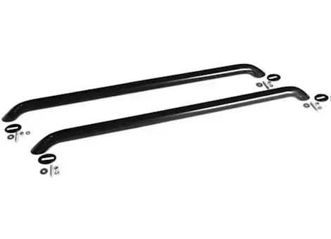 Go Rhino 47.5in multi-fit black bed rails no base plates