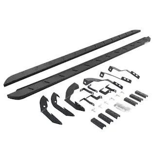 Go Rhino 63404280SPC RB10 Slim Running boards – Complete Kit RB10 Slim Running board + Brackets