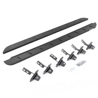 Go Rhino 63412973SPC RB10 Slim Running boards – Complete Kit RB10 Slim Running board + Brackets