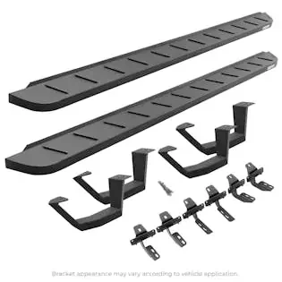 Go Rhino 6341558720PC RB10 Running board, Complete Kit Running board, Brackets, 2 pair RB10 Drop Step