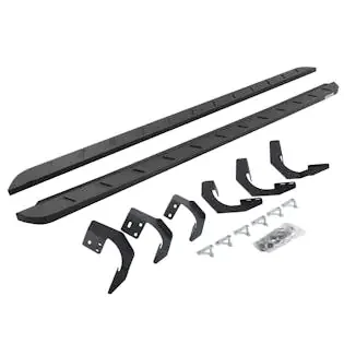 Go Rhino 63420687SPC RB10 Slim Running boards – Complete Kit RB10 Slim Running board + Brackets