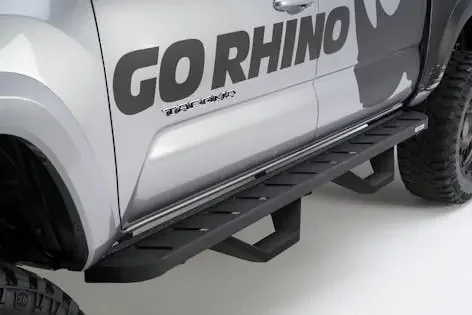 Go Rhino 6343068720T RB10 Running board, Complete Kit Running board, Brackets, 2 pair RB10 Drop Step