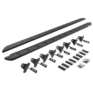 Go Rhino 63451687SPC RB10 Slim Running boards – Complete Kit RB10 Slim Running board + Brackets