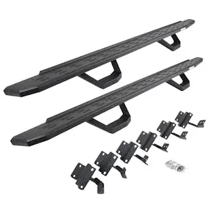 Go Rhino 6961508720T RB30 Running board, Complete Kit Running board, Brackets, 2 pair RB30 Drop Step