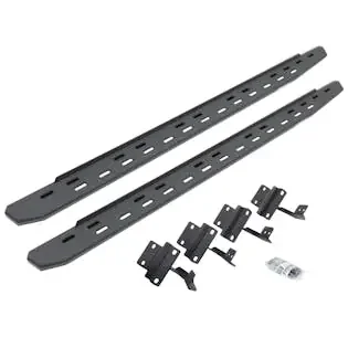 Go Rhino 69617780ST RB30 Slim Running boards – Complete Kit RB30 Slim Running board + Brackets