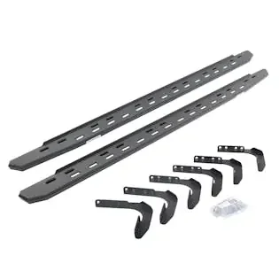 Go Rhino 69618087SPC RB30 Slim Running boards – Complete Kit RB30 Slim Running board + Brackets
