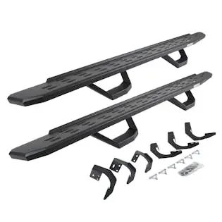 Go Rhino 6962998020PC RB30 Running board, Complete Kit Running board, Brackets, 2 pair RB30 Drop Step
