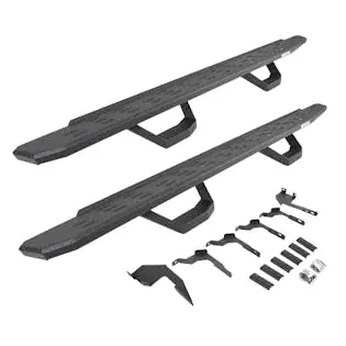Go Rhino 6963688020T RB30 Running board, Complete Kit Running board, Brackets, 2 pair RB30 Drop Step
