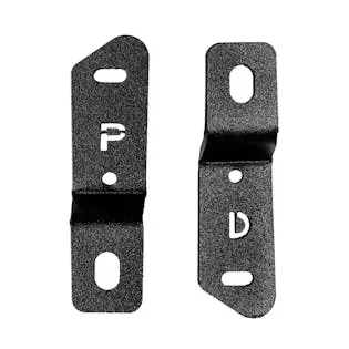 Go Rhino 732280T XE Hood Light Mount, Mild Steel Textured Black