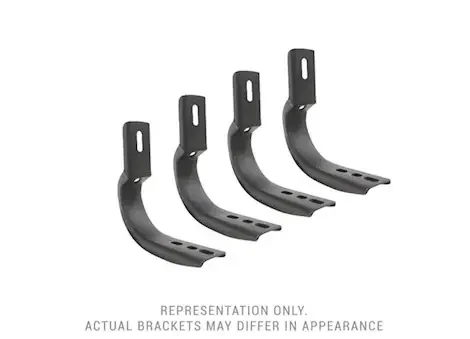 Go Rhino Brackets for oe xtreme cab length side steps
