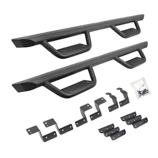 Go Rhino D224425T Dominator Xtreme D2 SideSteps – Complete Kit SideStep + Brackets